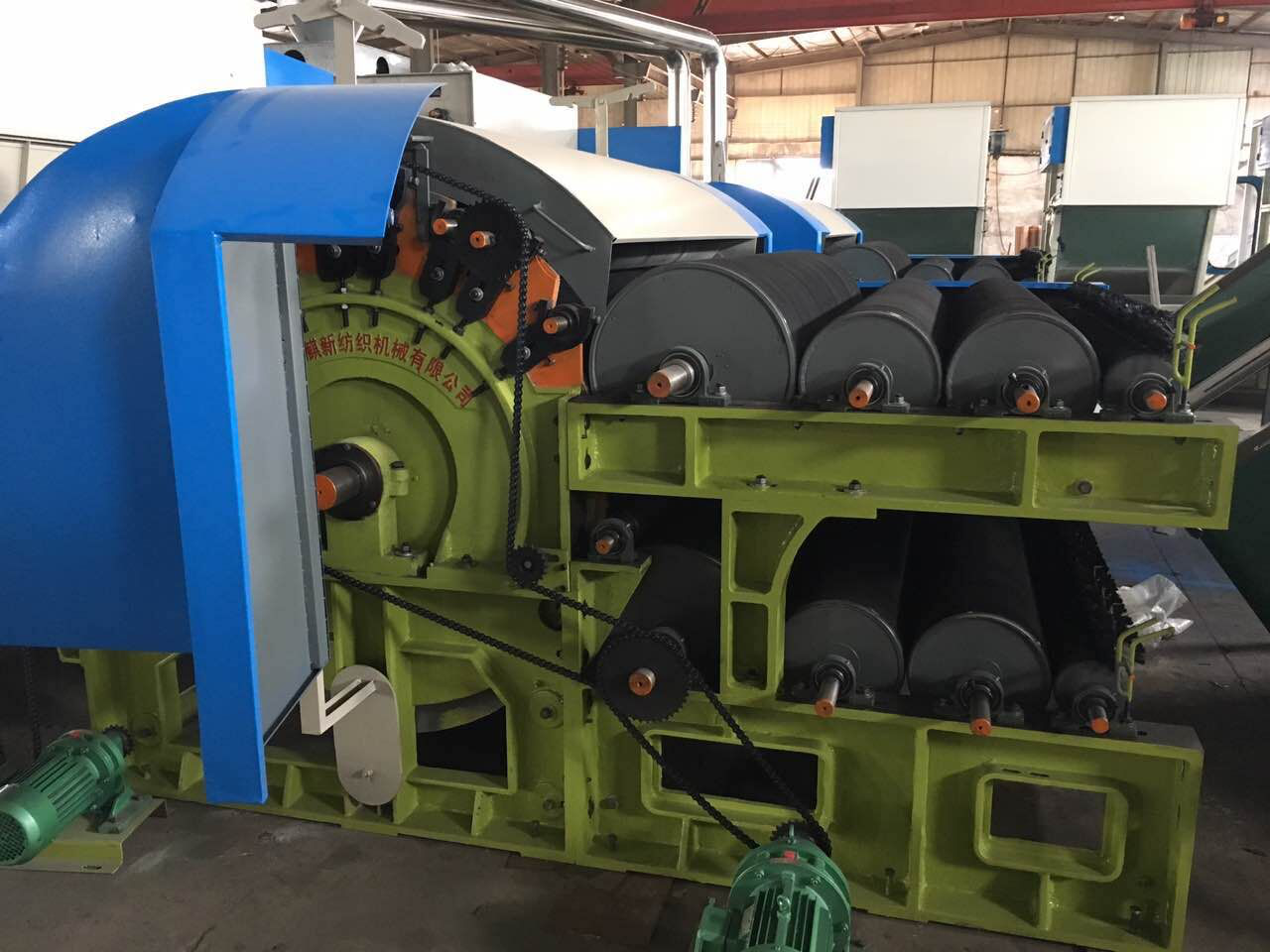 BR-1230單錫林雙道夫梳理機(梳理機)